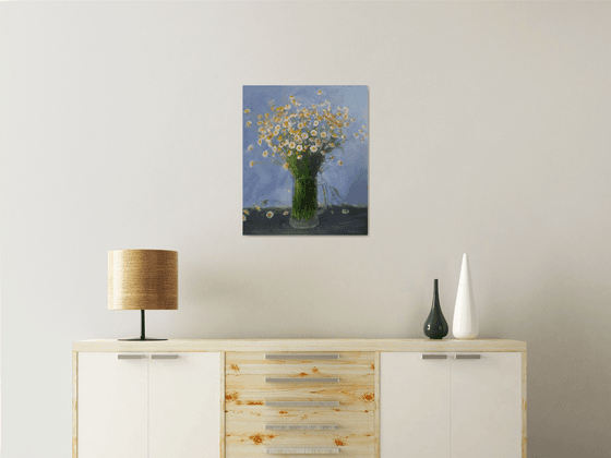 Tansy and daisies