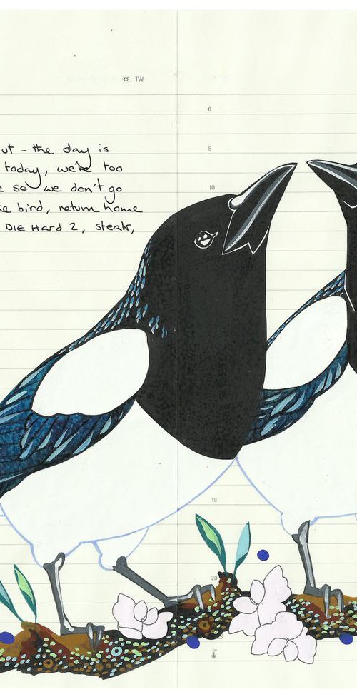 Magpies: Two for Joy by Fran Giffard
