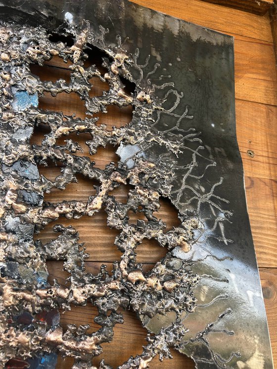 Wall sculpture - Shadow in the Night