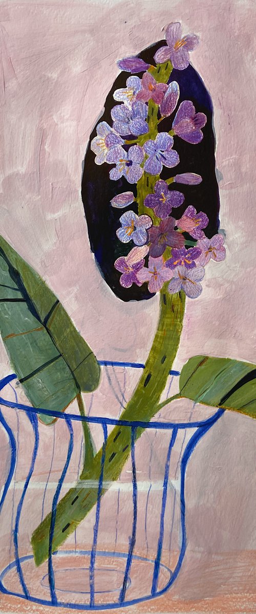 Lilac branch by Anastasia Mazur-Skrobova