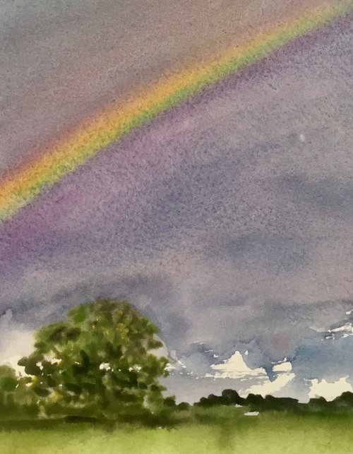 Tuesday afternoon rainbow by Samantha Adams