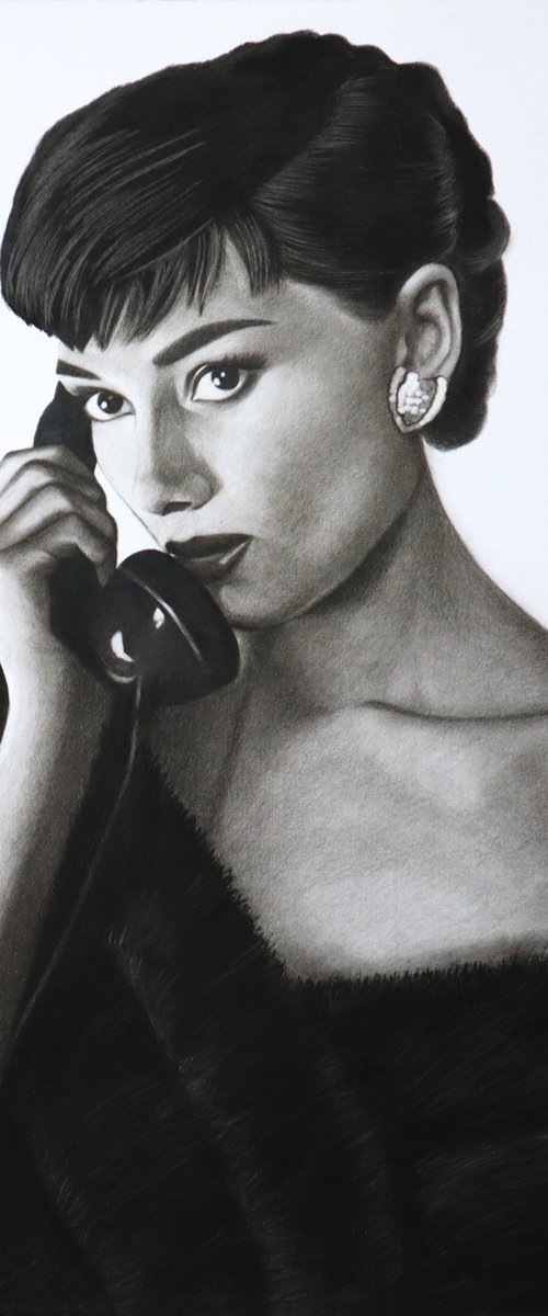 Audrey Hepburn by Mariam Darchiashvili