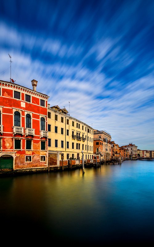 Vibrant Venice Acrylic Print by Kieran Brimson