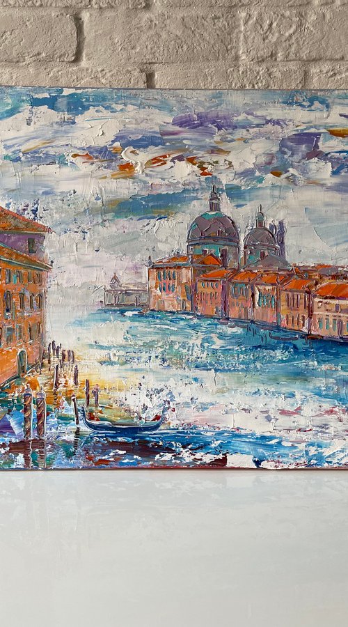 Dream of Venice. Original oil paninting by Mary Voloshyna