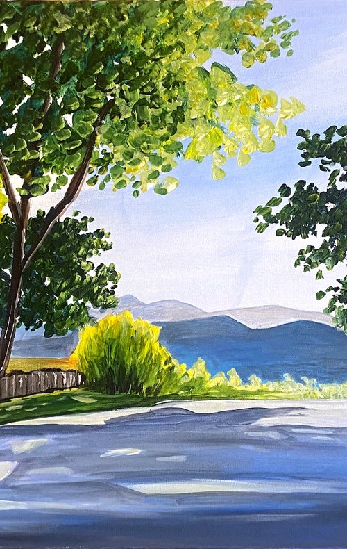 The Road Between The Trees by Aisha Haider