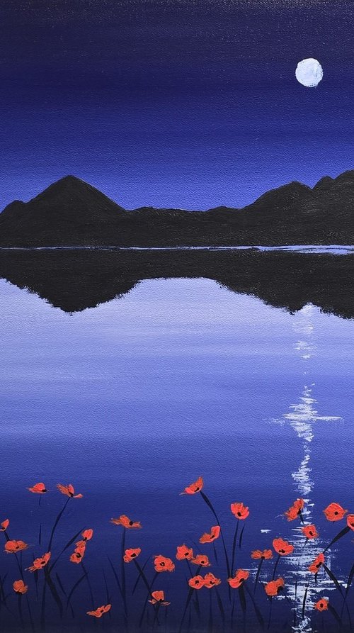 Poppies at Buttermere by Sam Martin