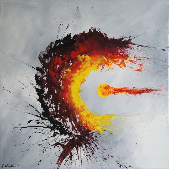 Fireball (Spirits Of Skies 064075) (80 x 80 cm) XL (32 x 32")