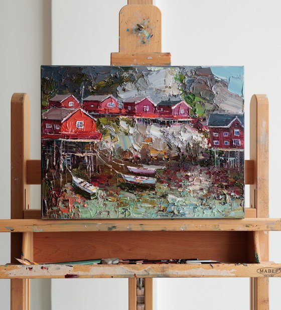 Fishing Village in Lofoten