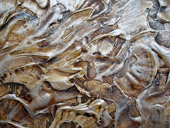 Abstract Textured Painting