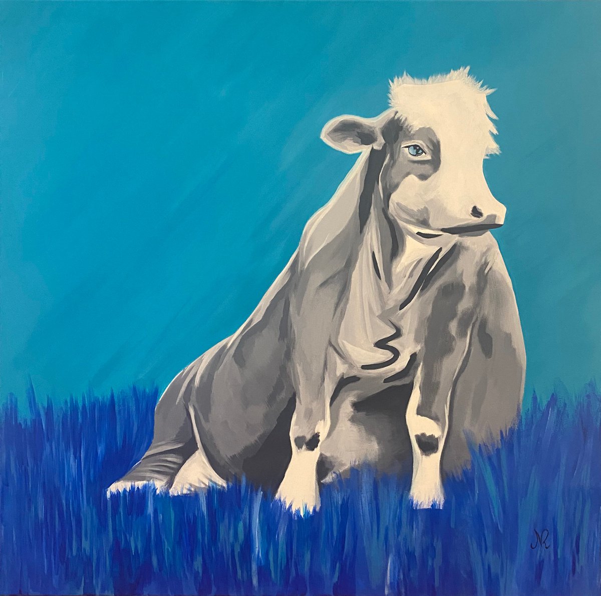 Mooing at nothing, thinking about everything by Nadia Rivera