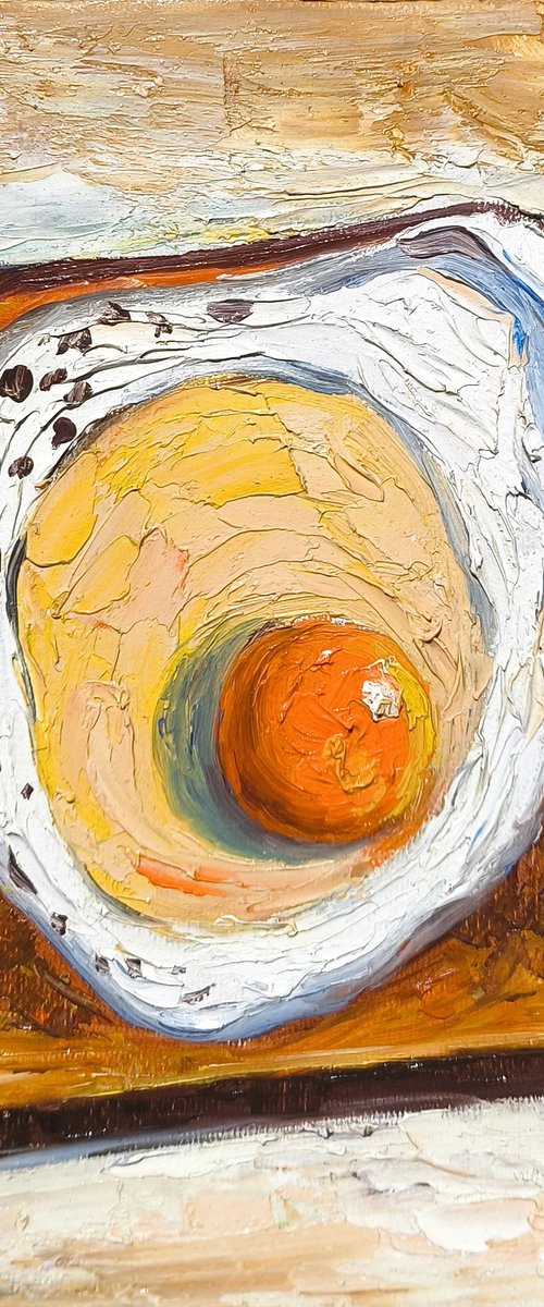 Egg on Toast by Narek Qochunc