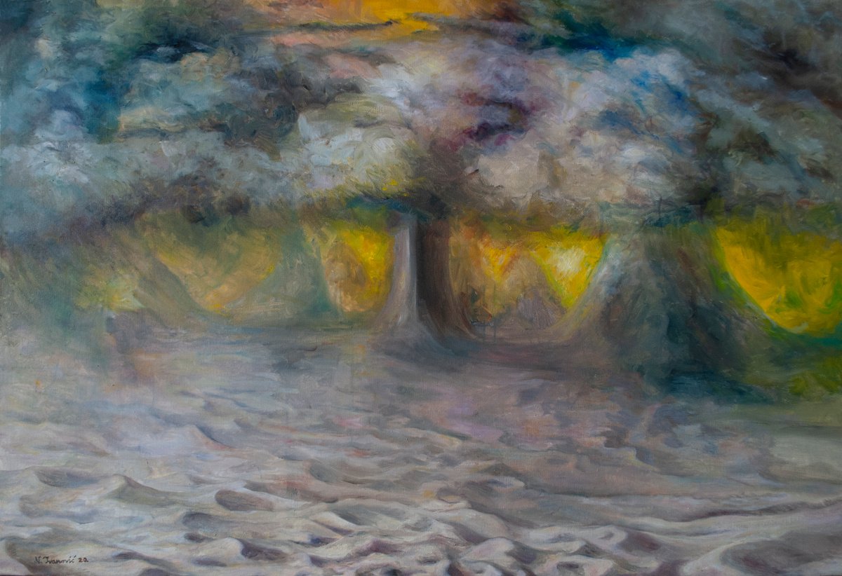 Desert Winds By Nikola Ivanovic, 39 X 28, Artwork For Sale On Artfinder