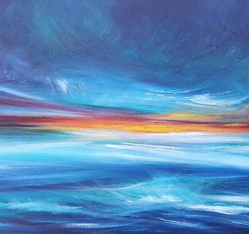 Enchantment - seascape, stunning, panoramic by Mel Graham