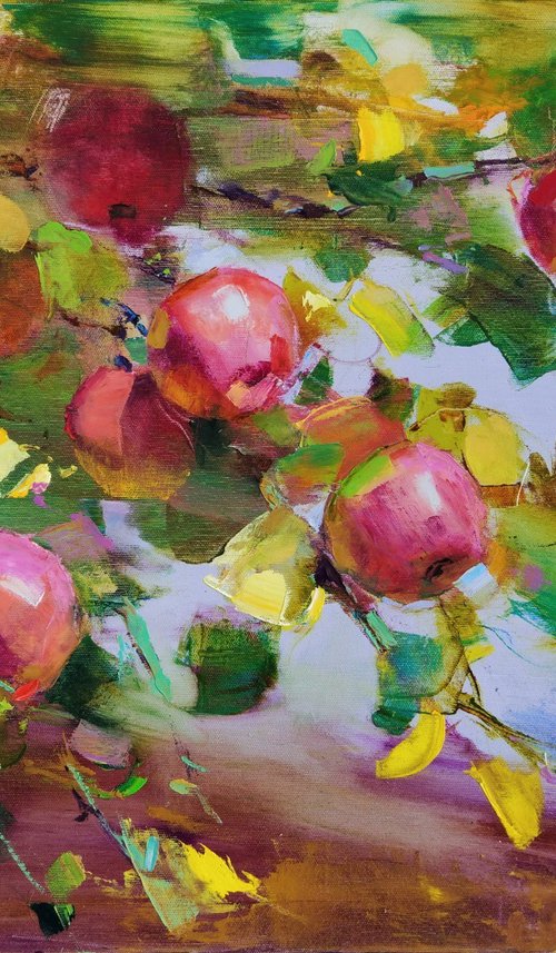 Apple branches by Helen Shukina