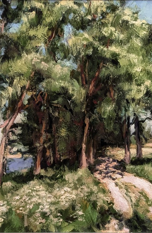 LANDSCAPE. BY THE RIVER by Ilgonis Rinkis