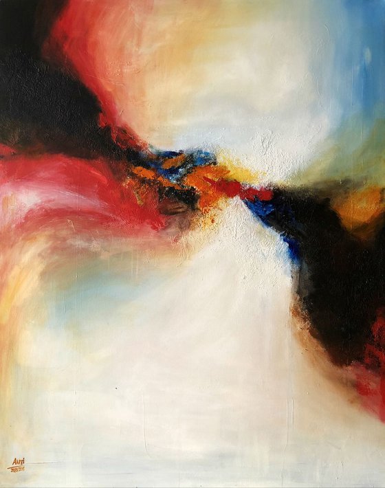 Metamorphosis 1 - Large abstract painting