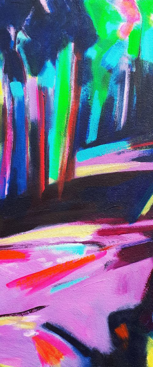 "PARK WALK 6" by Frank Barnes