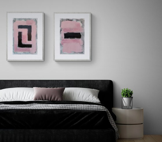 Soft Dialogue.Diptych.