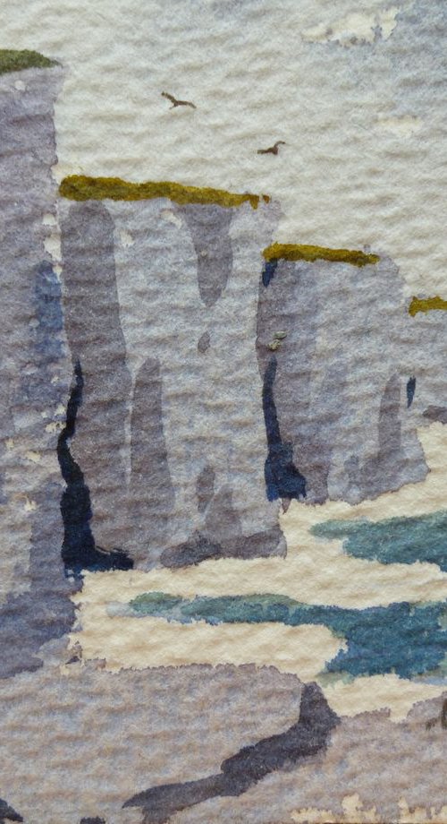 The Cliffs of Moher by Maire Flanagan