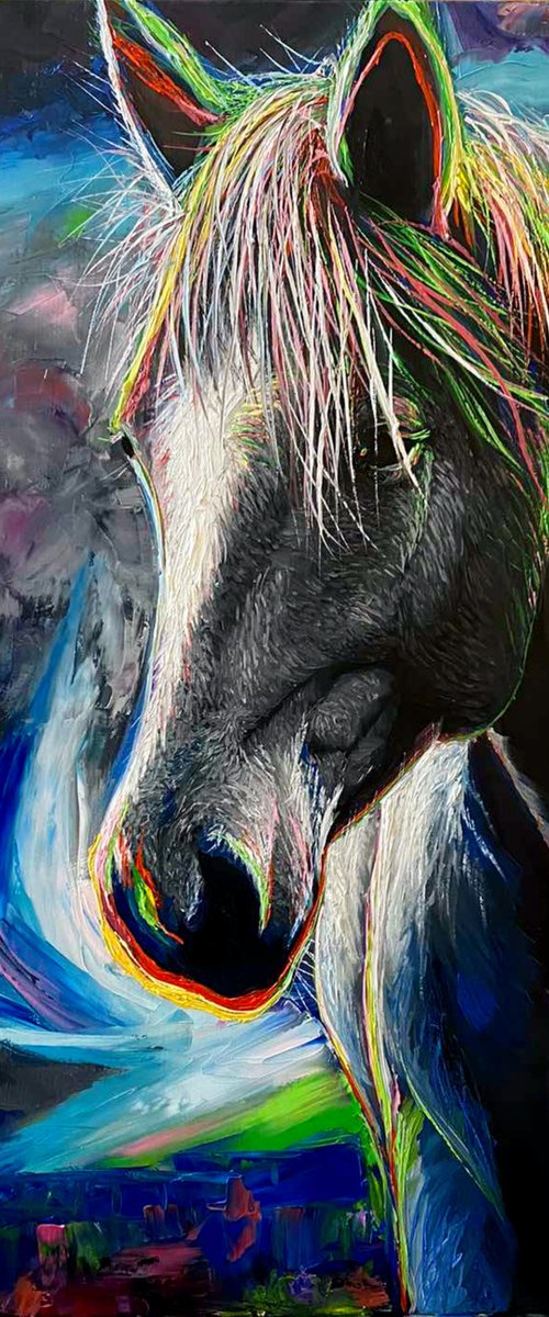 Modern Horse by Elena Adele Dmitrenko