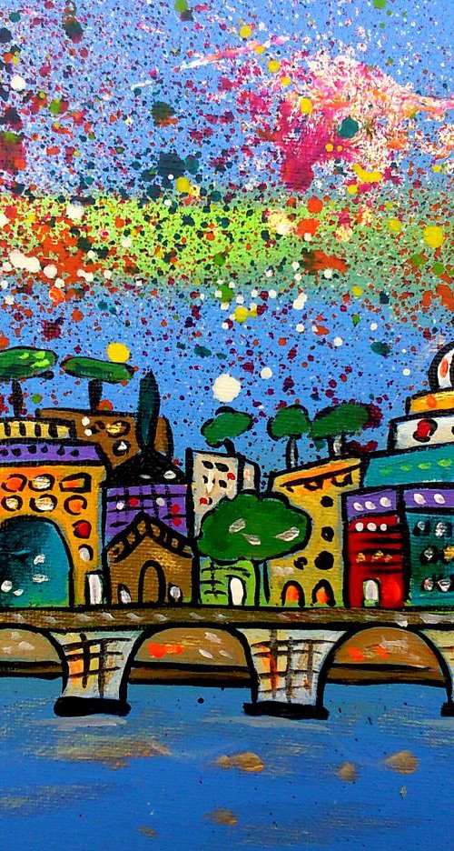 Rome in Space by Maria Luisa  Azzini