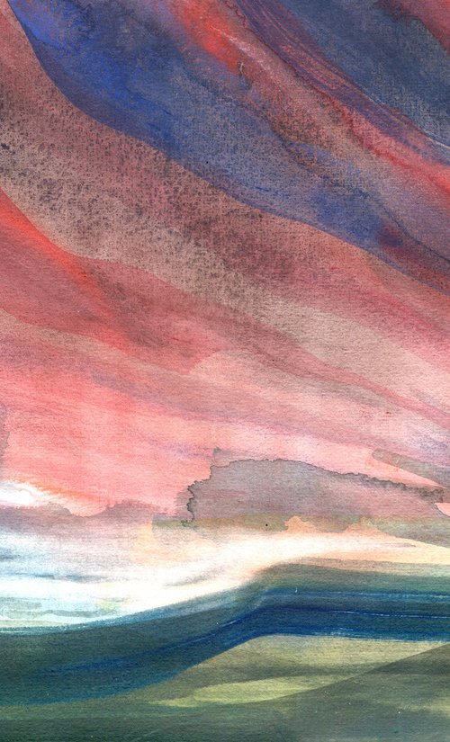 Yorkshire Dusk by Elizabeth Anne Fox