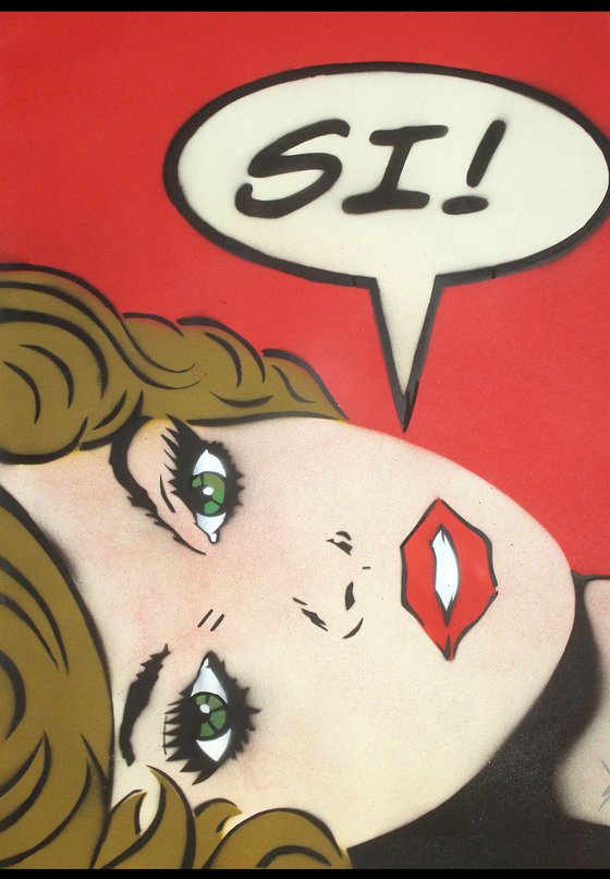 SI! (red) (On paper)