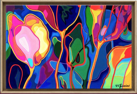 Jazz Style Flowers #1