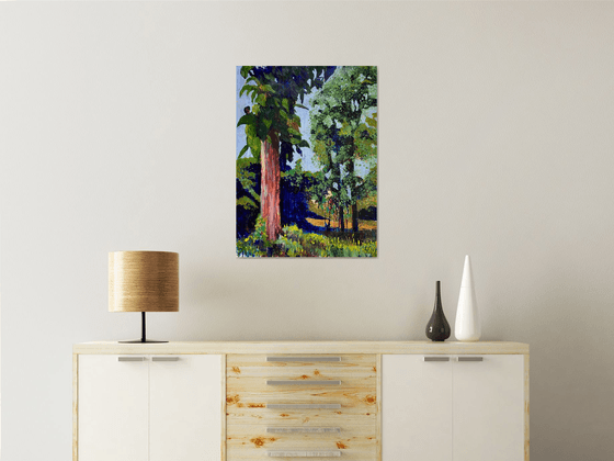 Teak tree