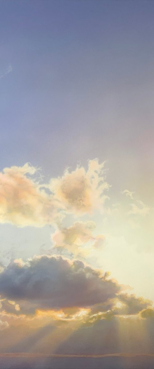 Radiant Brilliance (86 x 114cm) by David Tracey