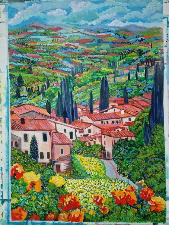 Landscape of Tuscany