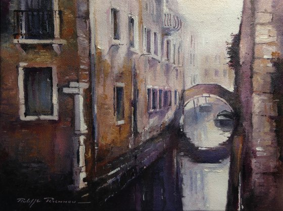 Venise " pont Moro" réf : 15916