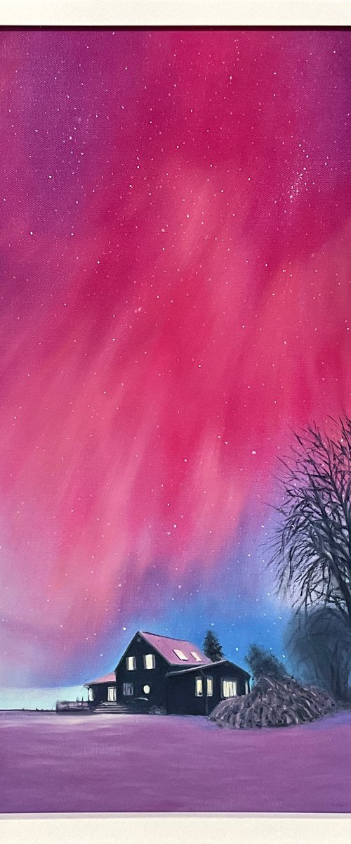 Aurora Borealis. Northern Lights by Alla Kallass