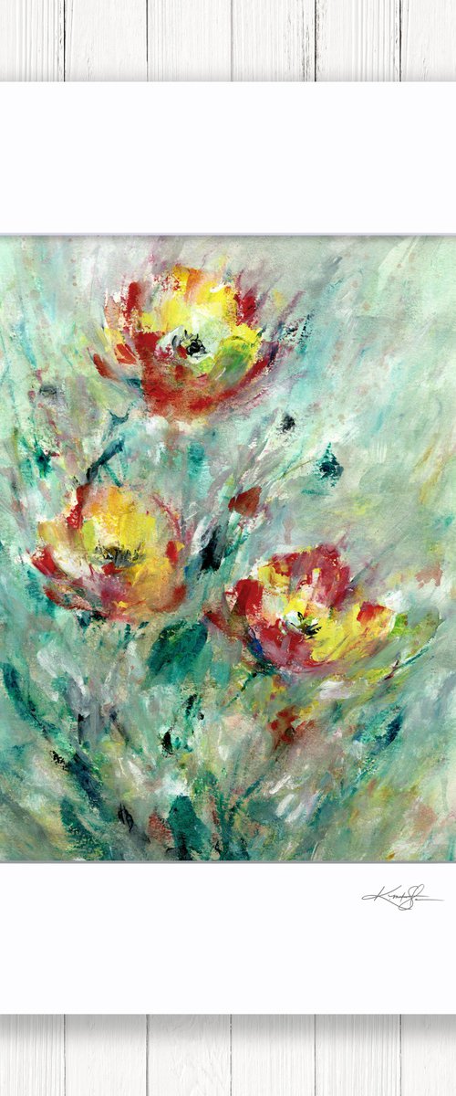 Floral Lullaby 26 by Kathy Morton Stanion