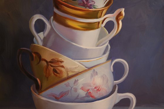 "Cups and Butterfly"