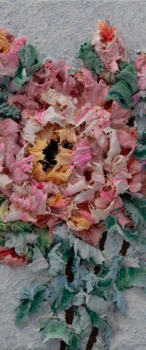 Sculptural Floral Bloom by Lena Owens