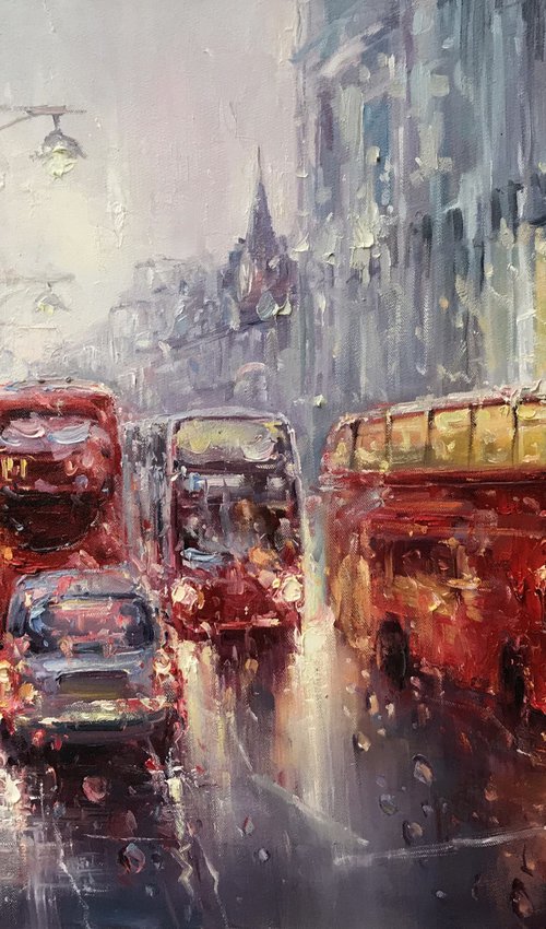City rain by Artem Grunyka