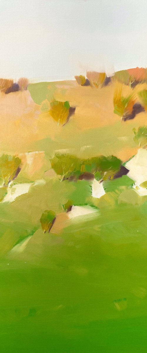 Autumn Palette, Original oil painting, Handmade artwork, One of a kind by Vahe Yeremyan