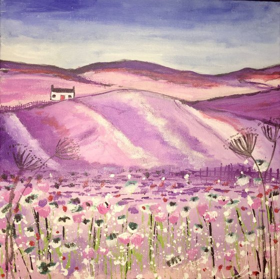 Silk Purple Hills
