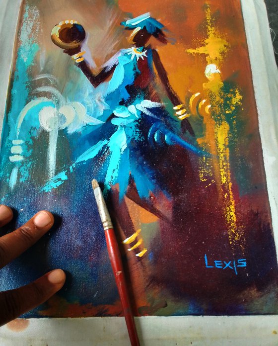 Dance celebration, African dance art