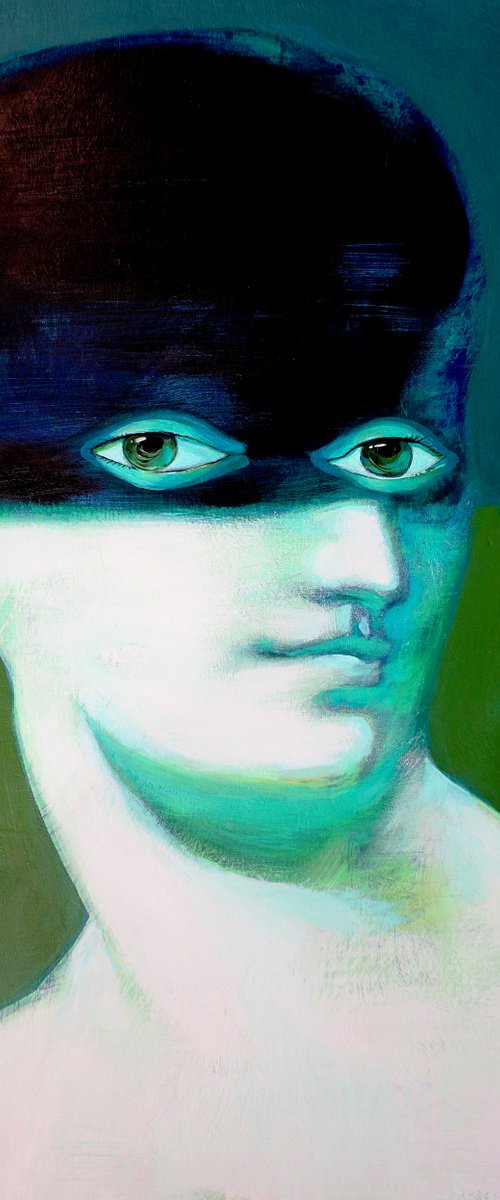 Green Eyes by Victor Tkachenko