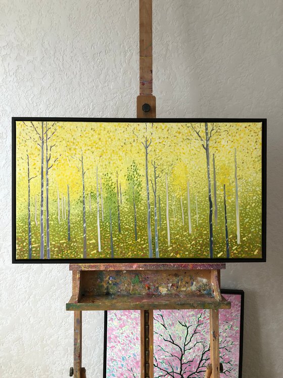 Yellow birches