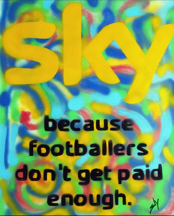 SKY (ON A BOX CANVAS).