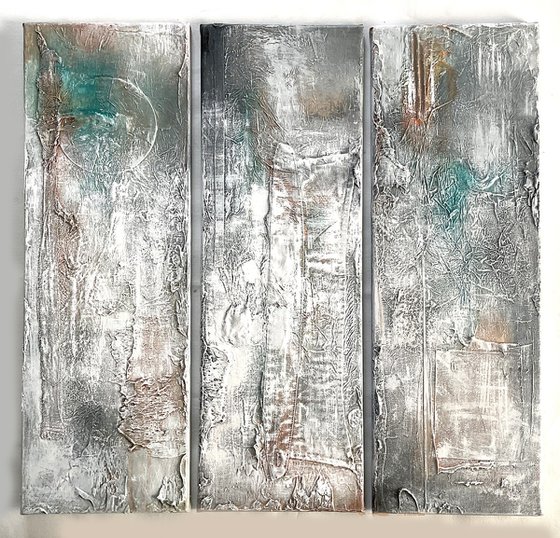 Calm Transitions - Triptych