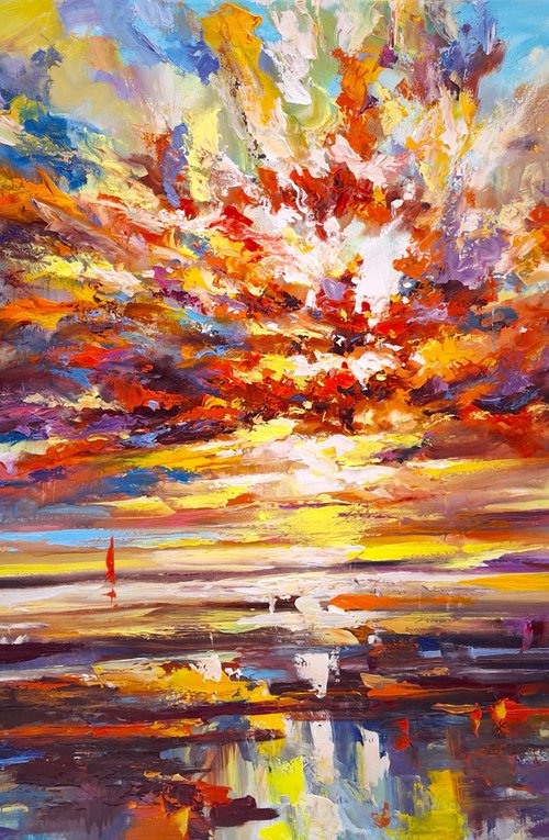 Light Breaking Silence by Andrej  Ostapchuk