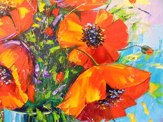 Bouquet of poppies