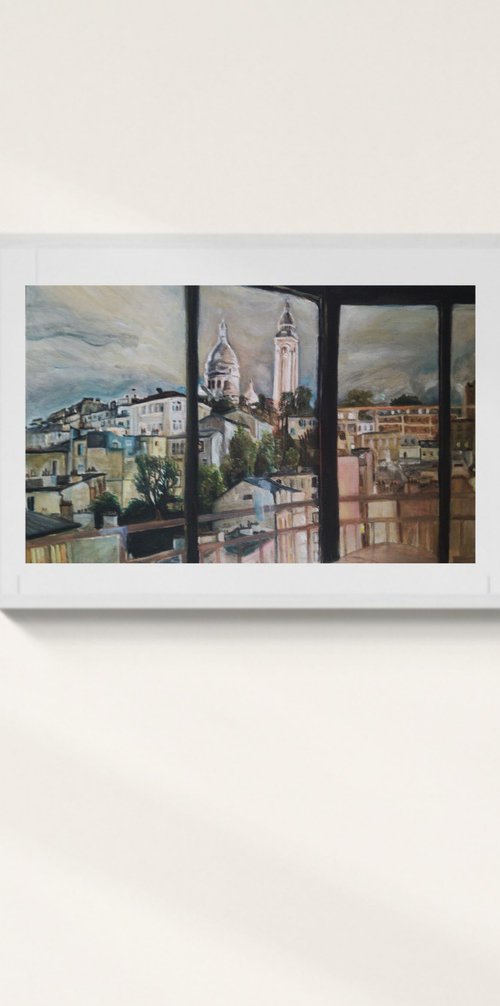 City landscape by Viktória Déri