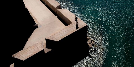 Sur le mur qui sépare