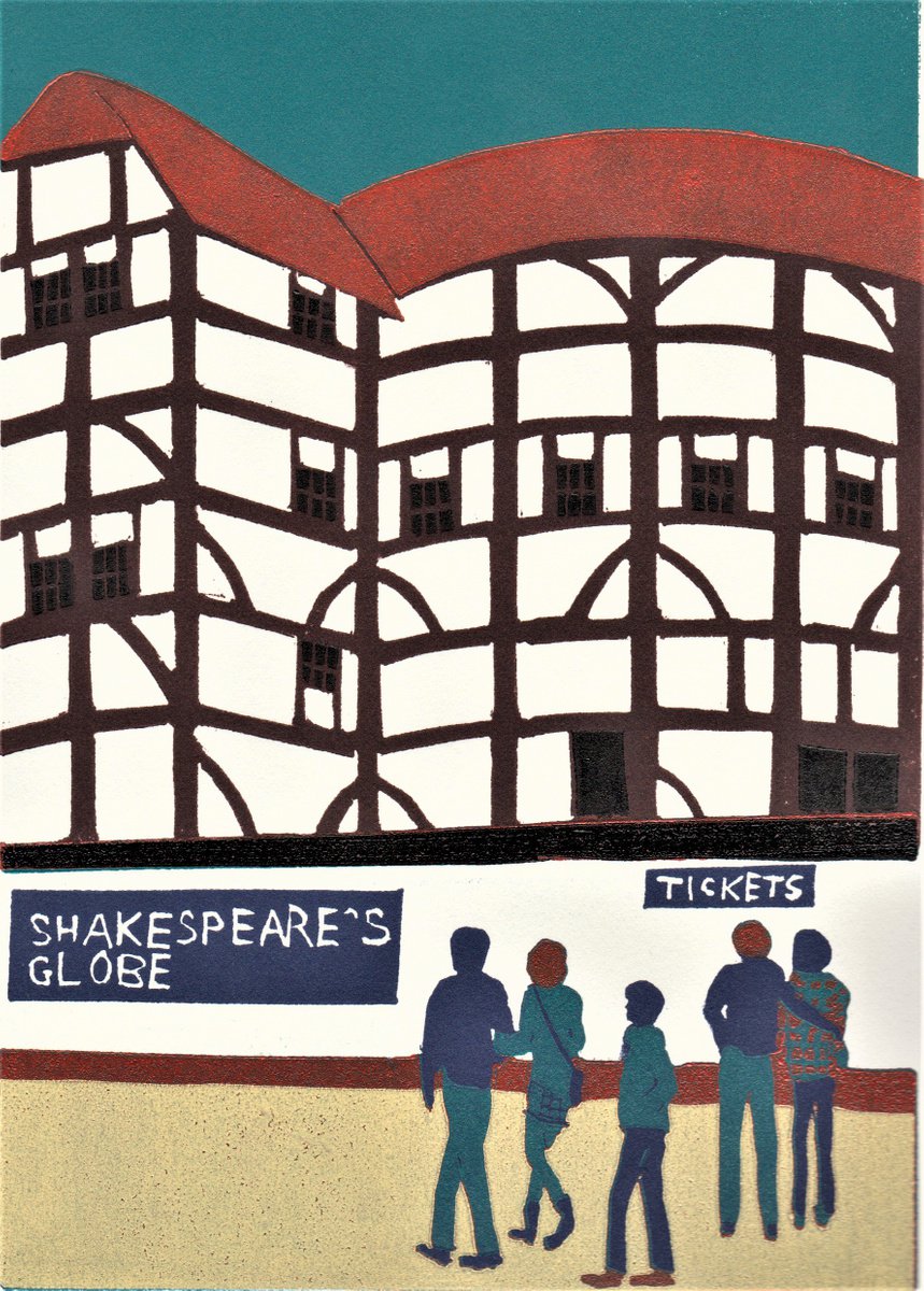 The Globe Theatre by Jennie Ing