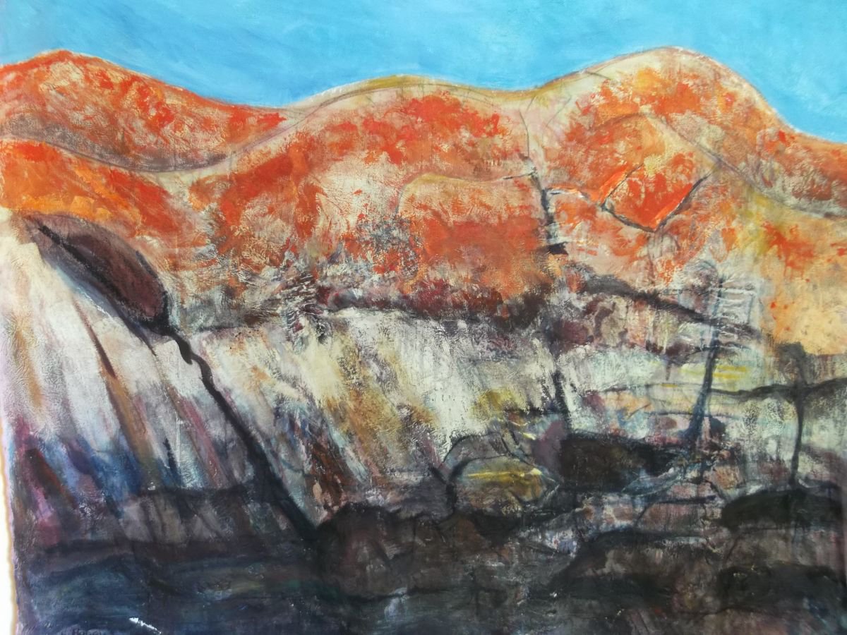 Basking By Sandra Haney, 77 X 59, Artwork For Sale On Artfinder